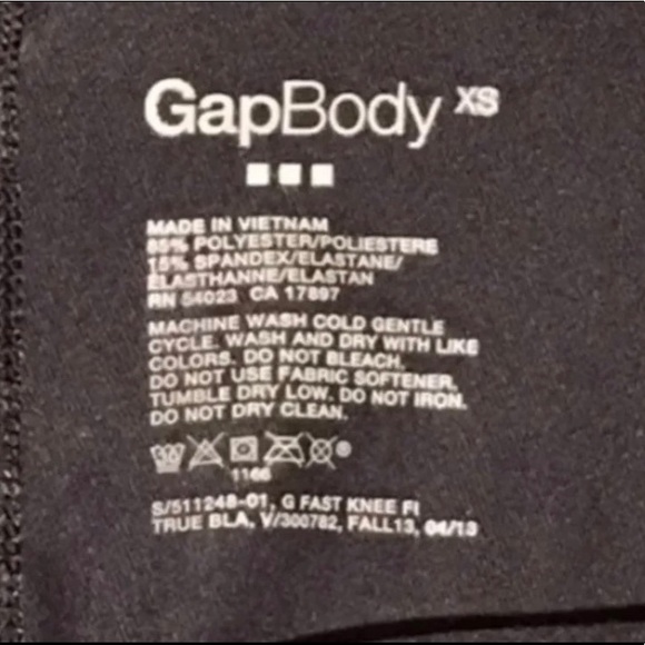 Gap Cropped Flare Leggings Size Xs - Picture 3 of 4